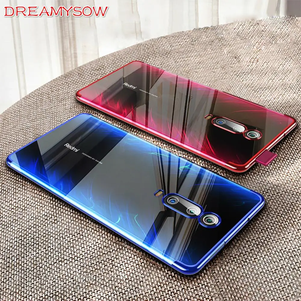 Redmi K20 Pro Case Luxury Plating Clear Cover For Xiaomi Redmi 7 Note7 Pro Case Note6 Pro Soft TPU Capa on Mi9 SE Coque Fundas
Redmi K20 Pro Case Luxury Plating Clear Cover For Xiaomi Redmi 7 Note7 Pro Case Note6 Pro Soft TPU Capa on Mi9 SE Coque Fundas