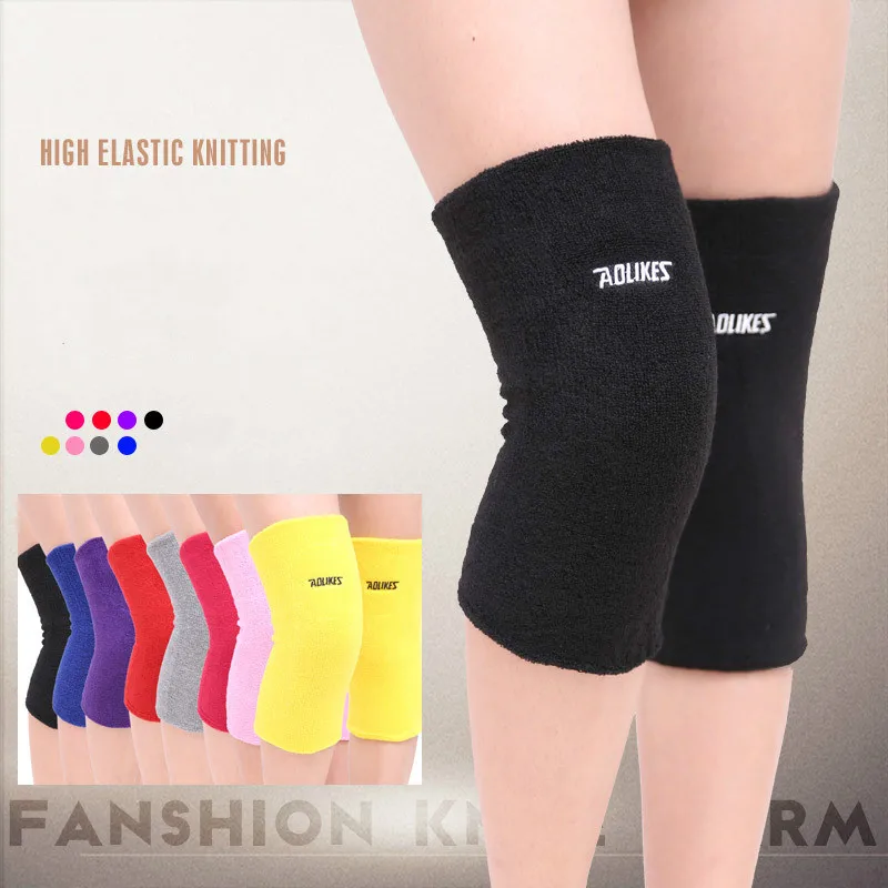 1 pair Nylon Breathable warmth long thick towel knee pads double layer Fitness Running Knee Support Braces Elastic Sport A
1 pair Nylon Breathable warmth long thick towel knee pads double layer Fitness Running Knee Support Braces Elastic Sport A