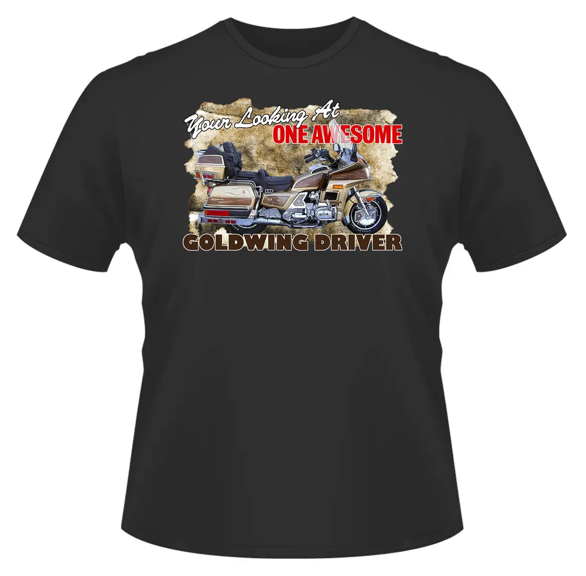 Mens Funny T-Shirt, Your Looking At Awesome Goldwing Driver, Ideal Gift/Present. New T Shirts Funny Tops Tee New Unisex Funny
Mens Funny T-Shirt, Your Looking At Awesome Goldwing Driver, Ideal Gift/Present. New T Shirts Funny Tops Tee New Unisex Funny