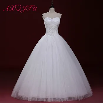 AXJFU lace beading wedding dress bridal white simple princess bandage maternity tube top wedding dress
AXJFU lace beading wedding dress bridal white simple princess bandage maternity tube top wedding dress