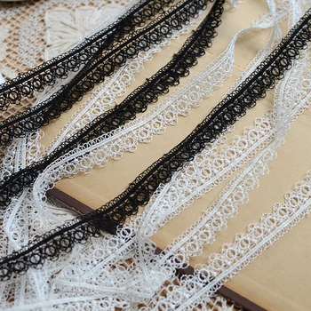 5 Yards / Handmade Fashion New Laces Necklace Accessories Good Quality Water Soluble Black White 1.5cm YS0352
5 Yards / Handmade Fashion New Laces Necklace Accessories Good Quality Water Soluble Black White 1.5cm YS0352