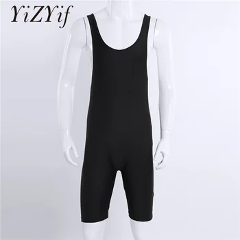 YiZYiF Mens One-piece Wrestling costume Sleeveless Wrestling Singlet Boxer Men Tight Bodysuit Men's Shaper Mankini Underwear
YiZYiF Mens One-piece Wrestling costume Sleeveless Wrestling Singlet Boxer Men Tight Bodysuit Men's Shaper Mankini Underwear