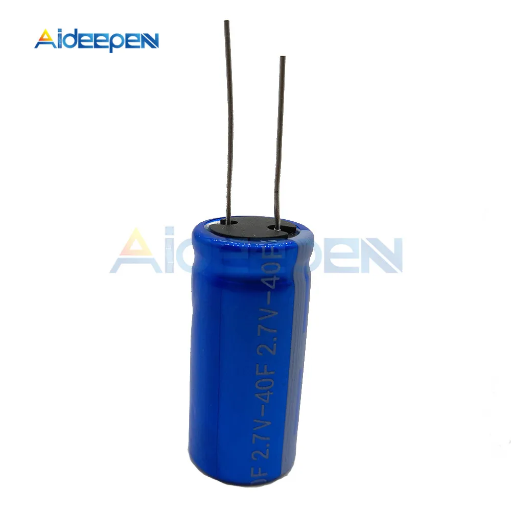Super Capacitor 2.7V 40F 40x18mm Farad Capacitor Supercapacitor for Car Vehicle Auto Power Supply
Super Capacitor 2.7V 40F 40x18mm Farad Capacitor Supercapacitor for Car Vehicle Auto Power Supply