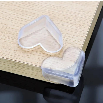 4Pcs 5*4*2CM Love Heart Desigh Baby Safety Silicone Protector Table Corner Edge Guards Cover Children Anti Collision 2020 new
4Pcs 5*4*2CM Love Heart Desigh Baby Safety Silicone Protector Table Corner Edge Guards Cover Children Anti Collision 2020 new