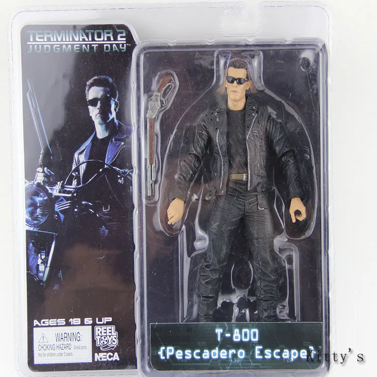 Free Shipping 7"18cm NECA The Terminator 2 Arnold Action Figure T-800 Pescadero Escape PVC Figure Model Toy #ZJZ004
Free Shipping 7"18cm NECA The Terminator 2 Arnold Action Figure T-800 Pescadero Escape PVC Figure Model Toy #ZJZ004