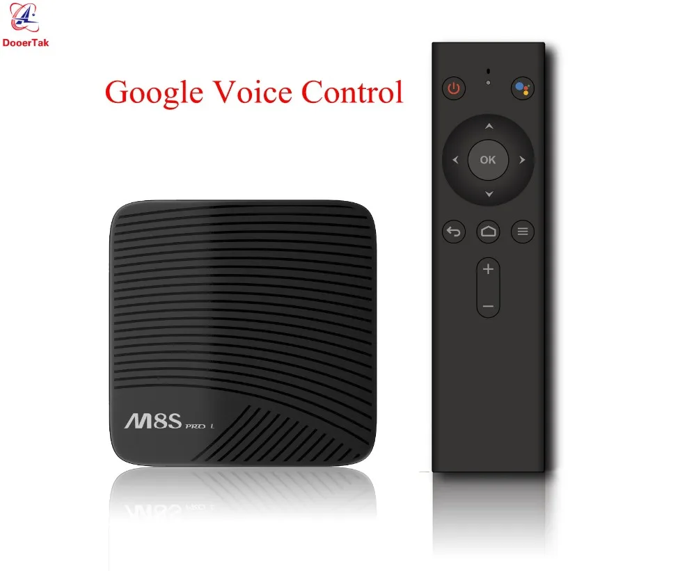 

Mecool M8S Pro L Voice Control TV Box 3GB/16GB 3GB/32GB Android 7.1 Amlogic S912 Octa Core 2.4G&5G Dual Wifi 4K Media Player