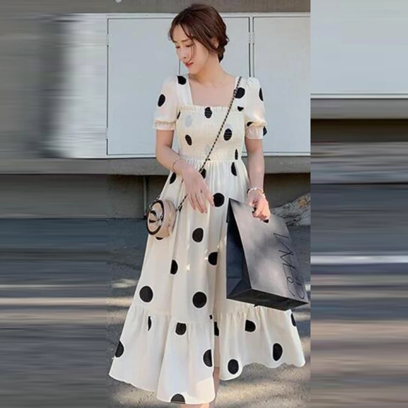 SuperAen 2019 Summer Dress Women Fashion Short Sleeve Casual Ladies Chiffon Dress Squarer Collar New Women Clothing
SuperAen 2019 Summer Dress Women Fashion Short Sleeve Casual Ladies Chiffon Dress Squarer Collar New Women Clothing