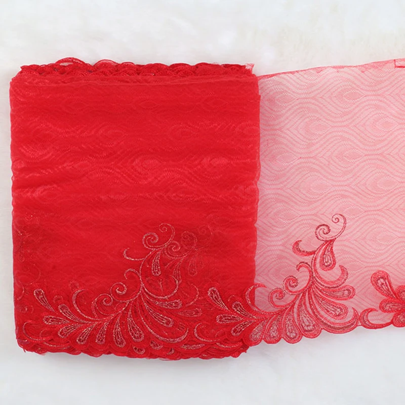 1yard High quality Lace Fabric Trim Ribbon Tape Width 26CM DIY Embroidered Net Cord For Sewing Decoration african lace fabric
1yard High quality Lace Fabric Trim Ribbon Tape Width 26CM DIY Embroidered Net Cord For Sewing Decoration african lace fabric