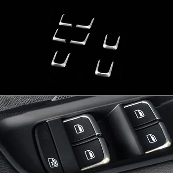 7x Chrome Door Window Lift Button Switch Sequin Cover Trim For Audi Q5 2009-2012 & A4 B8 09-12 & A5 2010
7x Chrome Door Window Lift Button Switch Sequin Cover Trim For Audi Q5 2009-2012 & A4 B8 09-12 & A5 2010