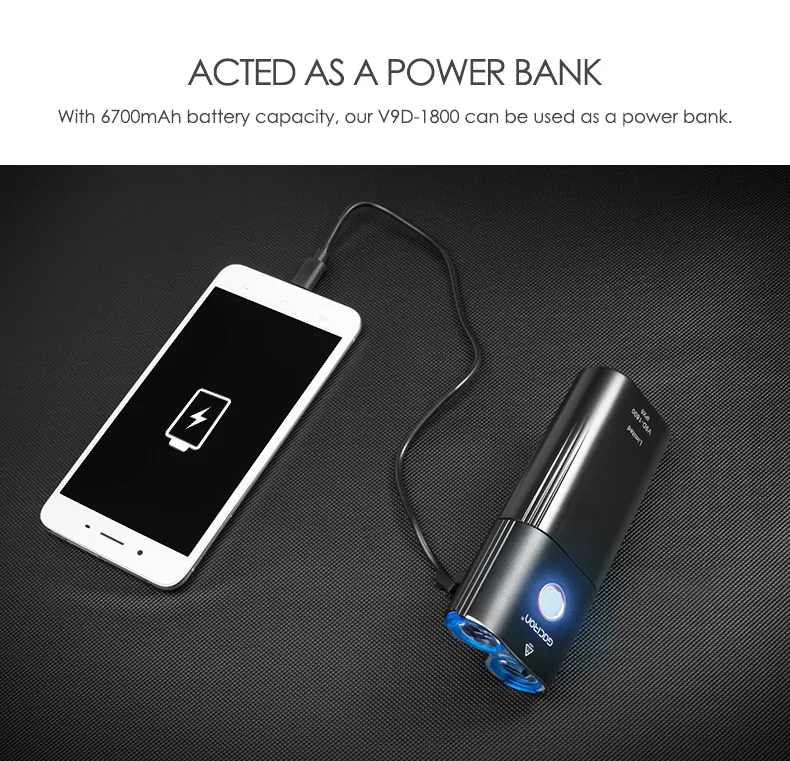 Cheap GACIRON 1800 Lumen Bike Light Bicycle Headlight 6700mAh Power Bank USB Rechargeable Waterproof Front light Cycling Accessories 6 Cheap GACIRON 1800 Lumen Bike Light Bicycle Headlight 6700mAh Power Bank USB Rechargeable Waterproof Front light Cycling Accessories 6