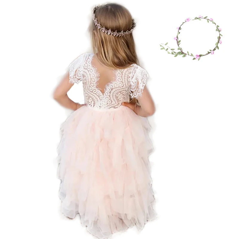 2019 Girl Dress Summer Kids Dresses For Girls Lace Princess Flower Wedding Party Frocks Backless Designs Children's Girl Clothes
2019 Girl Dress Summer Kids Dresses For Girls Lace Princess Flower Wedding Party Frocks Backless Designs Children's Girl Clothes