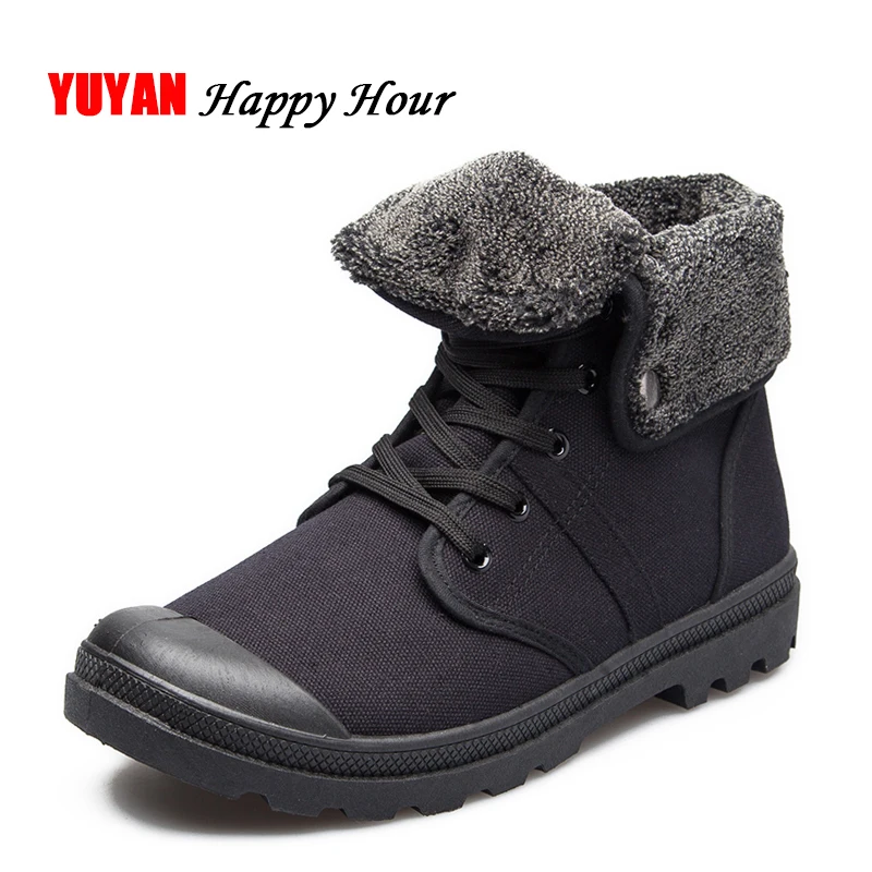 New 2019 Autumn Winter Boots Men Canvas Shoes Fashion Ankle Boots Warm Plush for Cold Winter Mens Boots Male Brand Footwear K090
New 2019 Autumn Winter Boots Men Canvas Shoes Fashion Ankle Boots Warm Plush for Cold Winter Mens Boots Male Brand Footwear K090