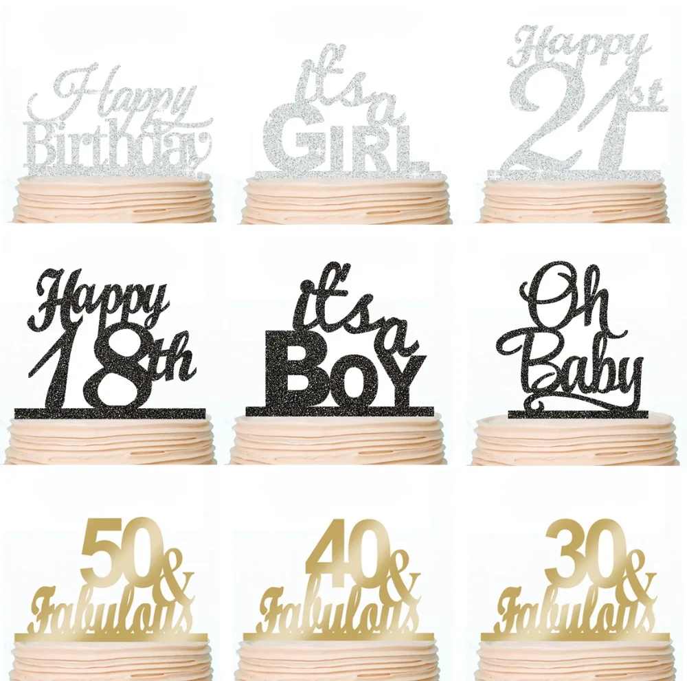 Custom 50 60 80 Fabulous Gold Silver Rose Mirror Happy Birthday Cake Toppers Rustic Wood Topper Baby Shower Party Decoration
Custom 50 60 80 Fabulous Gold Silver Rose Mirror Happy Birthday Cake Toppers Rustic Wood Topper Baby Shower Party Decoration