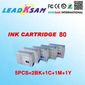 5PCS ink cartridge compatible for hp80 replace for 80 DesignJet 1050/1050C/1055/1055
5PCS ink cartridge compatible for hp80 replace for 80 DesignJet 1050/1050C/1055/1055