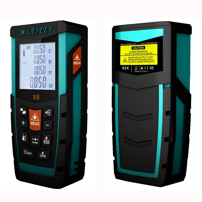 Mileseey X6 70M IP54 Waterproof Laser Meter Meet Afstand Laser Meten Blauw Fabriek Afstandsmeter Point to Point Distance Meter
Mileseey X6 70M IP54 Waterproof Laser Meter Meet Afstand Laser Meten Blauw Fabriek Afstandsmeter Point to Point Distance Meter