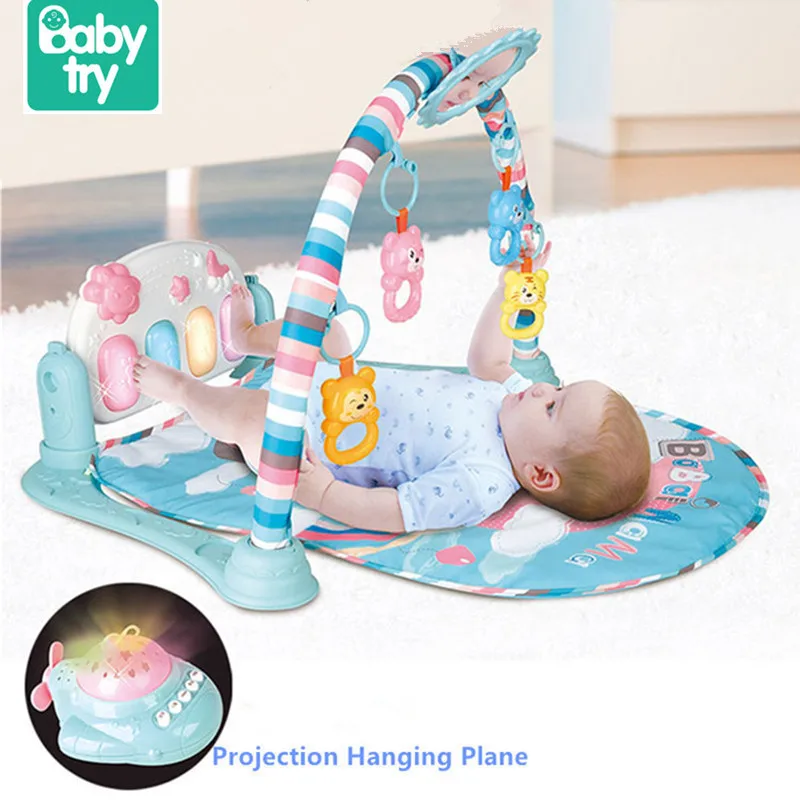 Babytry Educational Toys Multifunction Soft Music Bell Gym Piano Fitness Frame Baby Play Mat For Infant Toddler Crawling Develop
Babytry Educational Toys Multifunction Soft Music Bell Gym Piano Fitness Frame Baby Play Mat For Infant Toddler Crawling Develop