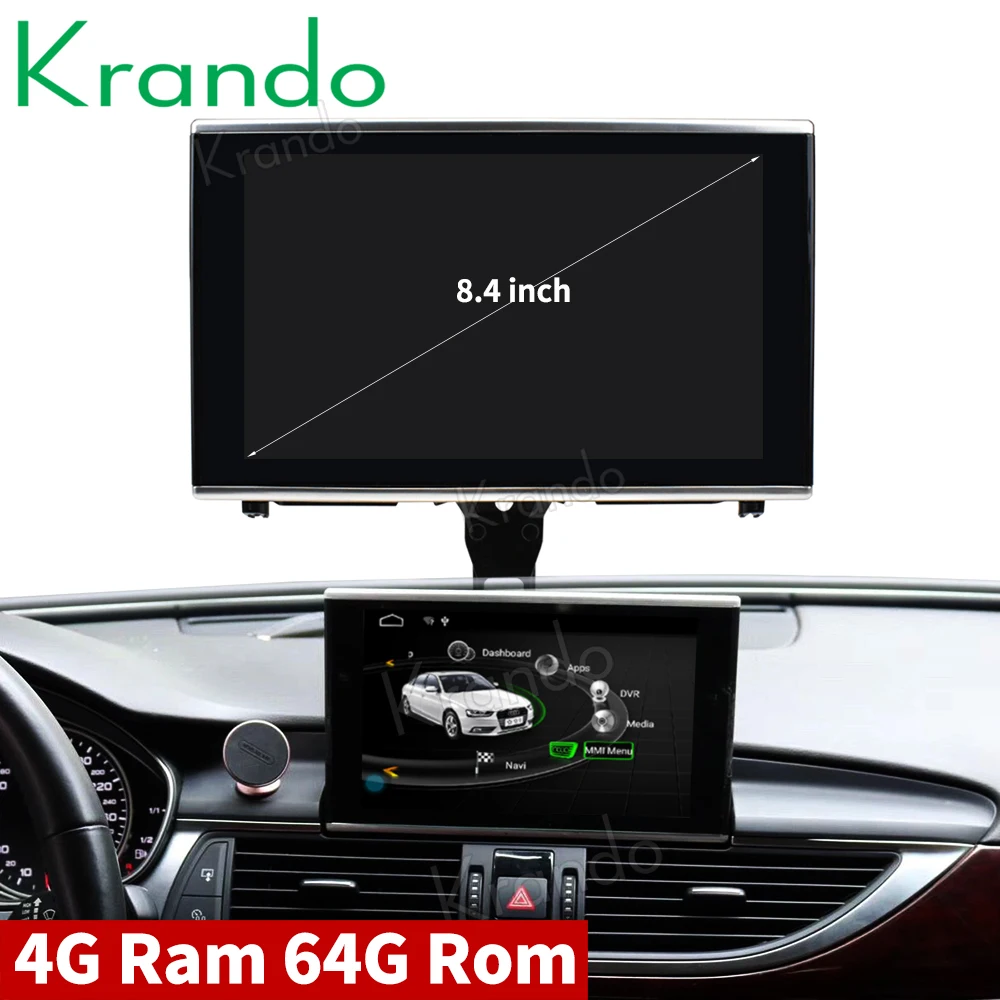 Krando Android 8.1 for Audi A6 A6L 2012-2015 8.4'' car radio dvd navigation multimedia player with bluetooth
Krando Android 8.1 for Audi A6 A6L 2012-2015 8.4'' car radio dvd navigation multimedia player with bluetooth