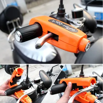 Universal Motorcycle Lock Scooter Handlebar Lock Brake Throttle Grip Anti Theft Protection Security Locks
Universal Motorcycle Lock Scooter Handlebar Lock Brake Throttle Grip Anti Theft Protection Security Locks