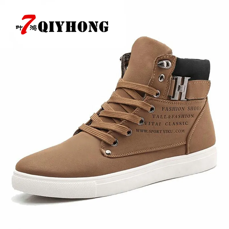 QIYHONG Hot Men Shoes Fashion Warm Fur Winter Men Boots Of Autumn Leather Footwear For Man New High Top Canvas Casual Shoes Men
QIYHONG Hot Men Shoes Fashion Warm Fur Winter Men Boots Of Autumn Leather Footwear For Man New High Top Canvas Casual Shoes Men