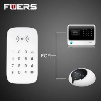 K07 Wireless RFID Touch Keyboard With 2 pcs RFID tags Password Keypad For G90B GSM Wifi Home Alarm System Security System 433MHz
K07 Wireless RFID Touch Keyboard With 2 pcs RFID tags Password Keypad For G90B GSM Wifi Home Alarm System Security System 433MHz