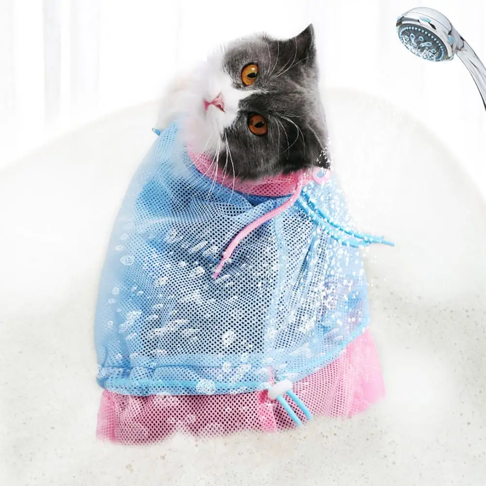 Fashion Mesh Cat Bathing Bag Cats Grooming Washing Bags Cat Bath Clean Bag No Scratching Bite Restraint Cat Supplies
Fashion Mesh Cat Bathing Bag Cats Grooming Washing Bags Cat Bath Clean Bag No Scratching Bite Restraint Cat Supplies