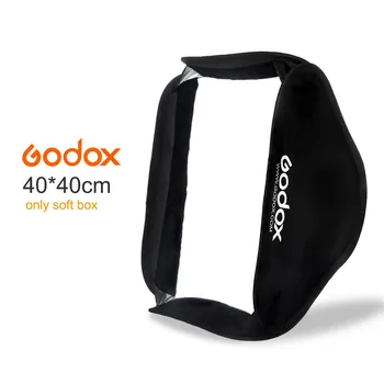 Godox Softbox 40cm * 40cm Diffuser Reflector / 15"x15" 40x40cm Softbox Bag Kit for Camera Studio Flash fit Bowens Elinchrom
Godox Softbox 40cm * 40cm Diffuser Reflector / 15"x15" 40x40cm Softbox Bag Kit for Camera Studio Flash fit Bowens Elinchrom