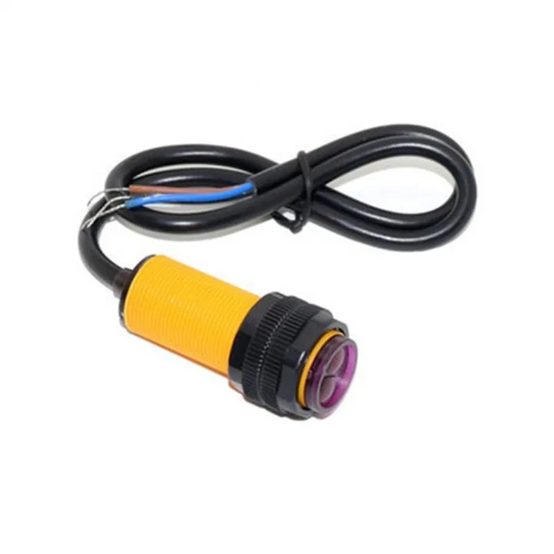 Smart Car Robot E18-D80NK Infrared Obstacle Avoidance Photoelectric Sensor Proximity Switch 3-80cm Detection Range Adjustable
Smart Car Robot E18-D80NK Infrared Obstacle Avoidance Photoelectric Sensor Proximity Switch 3-80cm Detection Range Adjustable