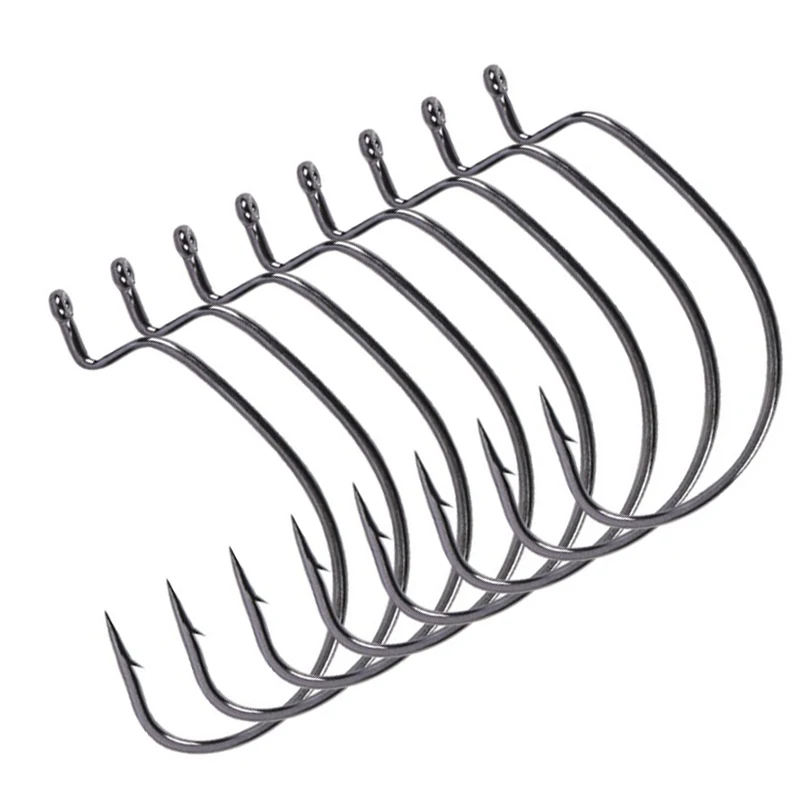 20pcs/lot Size: 6#--5/O Carbon Steel Fishing Hook Bass Big Crank Hook Jigging Lead Head Barbed Crank Hook for Soft Bait Lure Fis
20pcs/lot Size: 6#--5/O Carbon Steel Fishing Hook Bass Big Crank Hook Jigging Lead Head Barbed Crank Hook for Soft Bait Lure Fis