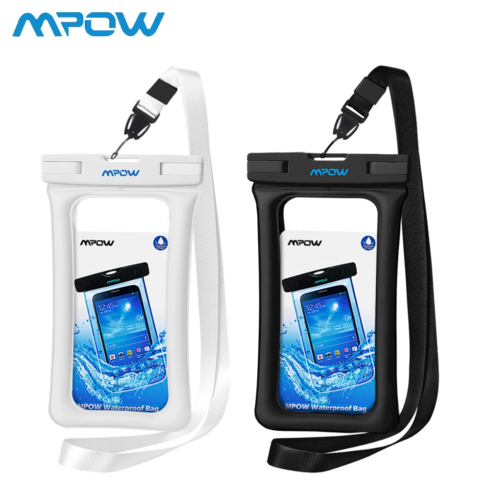 2pcs Mpow IPX8 Floatable Waterproof Pouch Universal For iPhone Xs Max Smartphones Up tp 6.5inch Waterproof Phone Case Bag
2pcs Mpow IPX8 Floatable Waterproof Pouch Universal For iPhone Xs Max Smartphones Up tp 6.5inch Waterproof Phone Case Bag