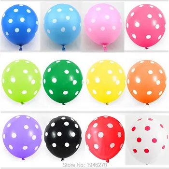 100 pcs/lot 12 inch thick 2.8g wedding party balloons candy-colored dots wave point decorate balloons Event party supplies
100 pcs/lot 12 inch thick 2.8g wedding party balloons candy-colored dots wave point decorate balloons Event party supplies