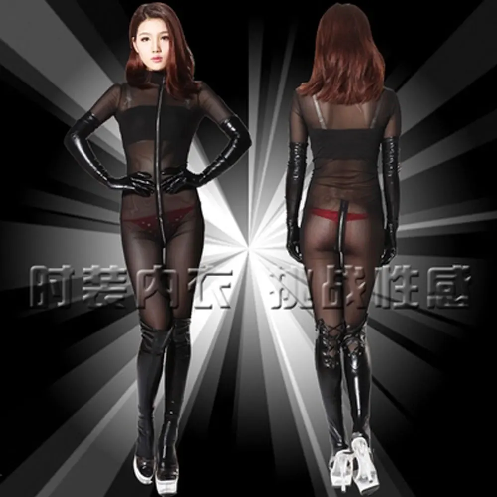 Hot Sexy Women Mesh Body Suit Black See Through Teddy Bodysuit Lingerie Catsuit Sexy Pantyhose For Women Dance Wear
Hot Sexy Women Mesh Body Suit Black See Through Teddy Bodysuit Lingerie Catsuit Sexy Pantyhose For Women Dance Wear