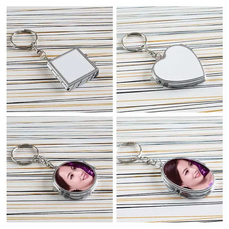 sublimation metal key ring jewerly for women makeup mirrors keychains for heat transfer printing blank consumable 100pieces/lot
sublimation metal key ring jewerly for women makeup mirrors keychains for heat transfer printing blank consumable 100pieces/lot