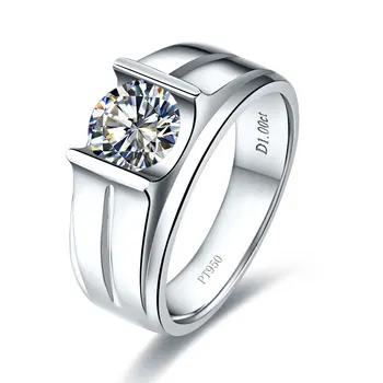 Best New Year Gift Genuine 750 White Gold 1Ct Lab Synthetic Diamant Men Ring Nice Promise Ring Engagement Bridal Jewelry
Best New Year Gift Genuine 750 White Gold 1Ct Lab Synthetic Diamant Men Ring Nice Promise Ring Engagement Bridal Jewelry