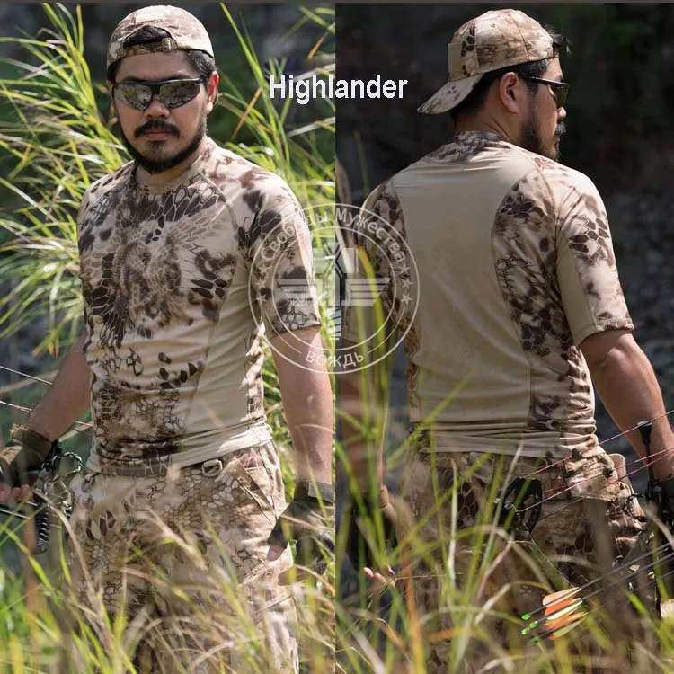 Highlander Shirt Short sleeve quick dry T-shirt Typhon Mardrake Highlander Nomad Mountain O-neck tactical Shirt Camouflage
Highlander Shirt Short sleeve quick dry T-shirt Typhon Mardrake Highlander Nomad Mountain O-neck tactical Shirt Camouflage