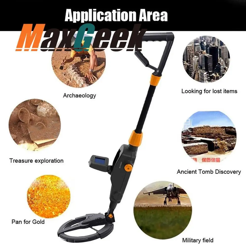 MD-1008A Metal Detector Beach Search Machine Underground Gold Digger LCD Diaplay
MD-1008A Metal Detector Beach Search Machine Underground Gold Digger LCD Diaplay