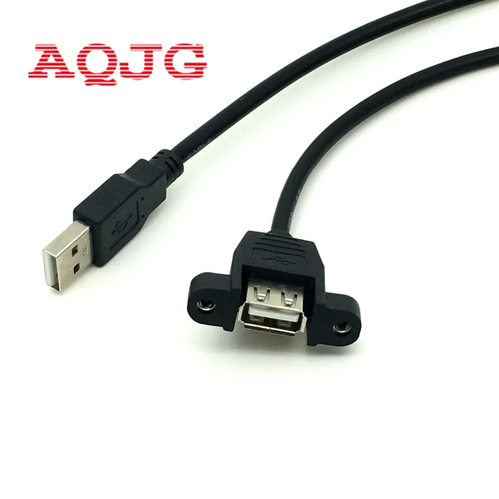 30CM USB 2.0 A Male to USB2.0 A Female Extension Molded Panel Mount Extention Port Cable USB 2.0 Male to Female Panel 1PC New
30CM USB 2.0 A Male to USB2.0 A Female Extension Molded Panel Mount Extention Port Cable USB 2.0 Male to Female Panel 1PC New
