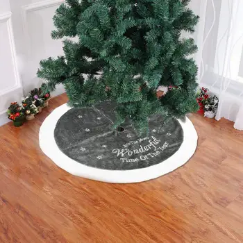 New Chrismas Decor Gray Short Fluff Embroidered XMAS Merry Christmas Tree Skirts 90cm Ornament Santa Deer Felt Home Decorations
New Chrismas Decor Gray Short Fluff Embroidered XMAS Merry Christmas Tree Skirts 90cm Ornament Santa Deer Felt Home Decorations