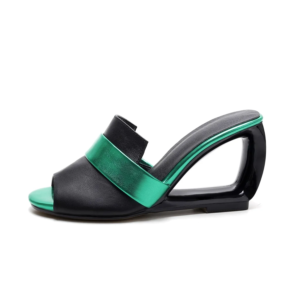 2018 fashion fretwork heels shoes with women's sandals real leather high heel women's slippers
2018 fashion fretwork heels shoes with women's sandals real leather high heel women's slippers