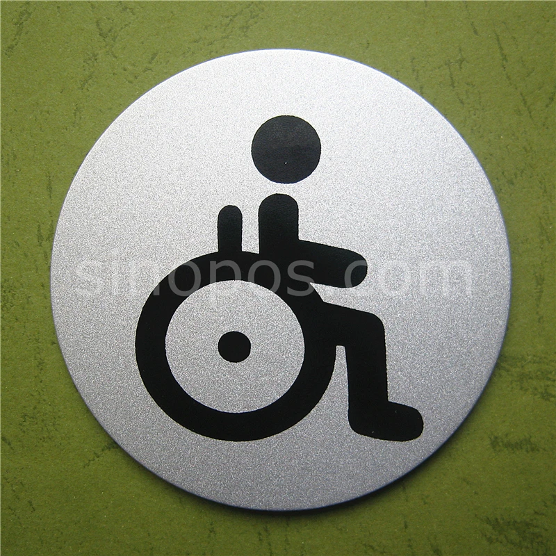 Barrier Free Restroom Sign, adhesive washing room wall door wheelchair accessible mark lavatory special toilet handicap WC board
Barrier Free Restroom Sign, adhesive washing room wall door wheelchair accessible mark lavatory special toilet handicap WC board
