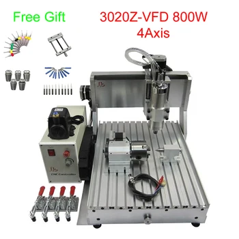 Mini CNC router 300*200mm working area 800w cnc milling machine 4axis cnc lathe
Mini CNC router 300*200mm working area 800w cnc milling machine 4axis cnc lathe