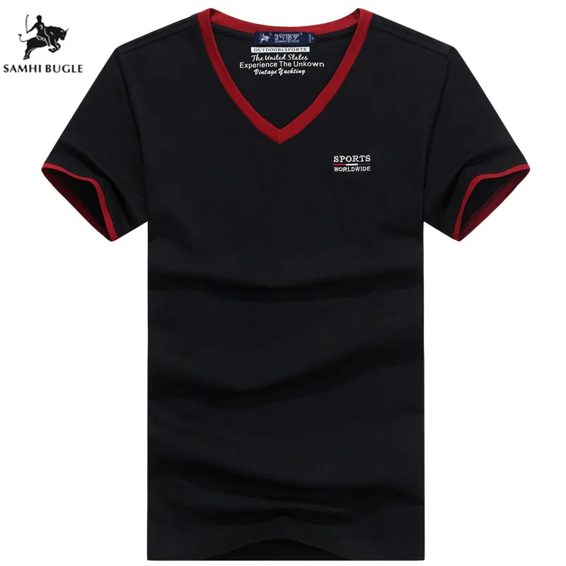Fashion 3D Letter Embroidery Short Sleeve Tee Shirt Men 2019 Spring Summer New Top Men Brand Clothing Slim Fit Cotton T-Shirts
Fashion 3D Letter Embroidery Short Sleeve Tee Shirt Men 2019 Spring Summer New Top Men Brand Clothing Slim Fit Cotton T-Shirts