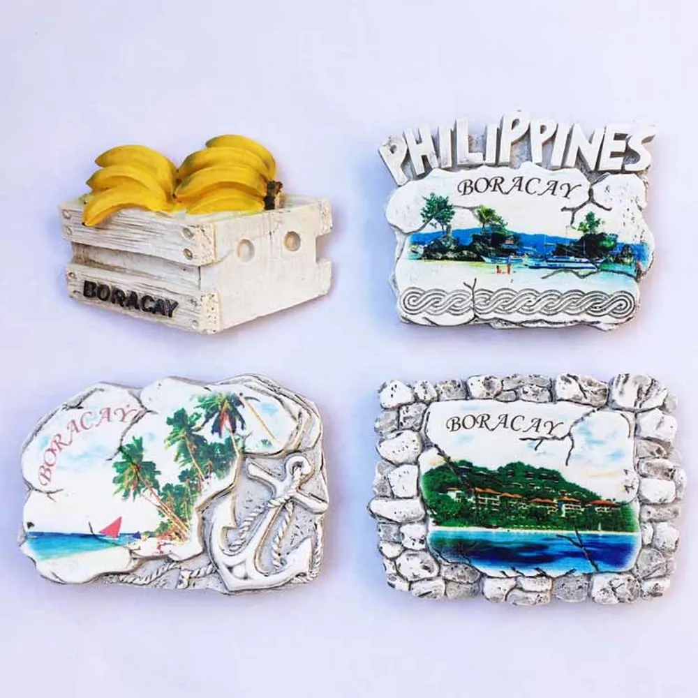 NEW Arrival Philippine Boracay Fridge Magnets 3D Resin Hand-painted Banana Travel Tourism Souvenirs
NEW Arrival Philippine Boracay Fridge Magnets 3D Resin Hand-painted Banana Travel Tourism Souvenirs