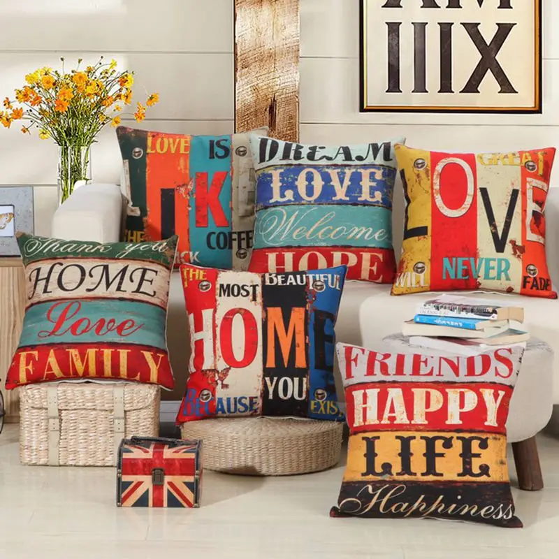 Image New Arrival Home Decorative Sofa Cushion Throw Pillowcases 18