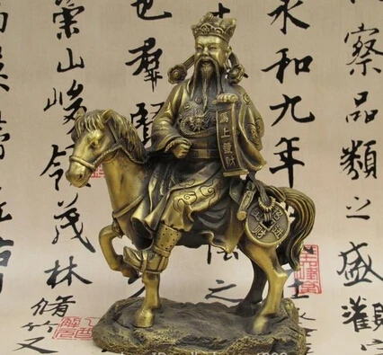 xd 003205 China Folk FengShui Bronze Copper Bronze God of wealth Buddha Ride Horse Statue
xd 003205 China Folk FengShui Bronze Copper Bronze God of wealth Buddha Ride Horse Statue