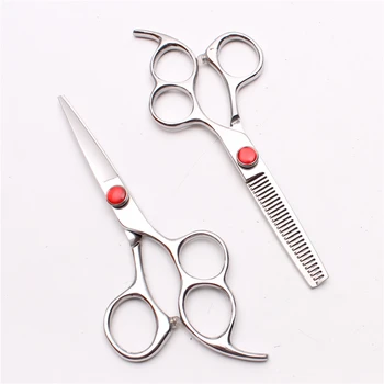 5.5" 16cm 440C Engraving Logo Red Stone Hairdressing Scissors Thinning Shears Cutting Scissors Hair Scissors Styling Tool C9011
5.5" 16cm 440C Engraving Logo Red Stone Hairdressing Scissors Thinning Shears Cutting Scissors Hair Scissors Styling Tool C9011