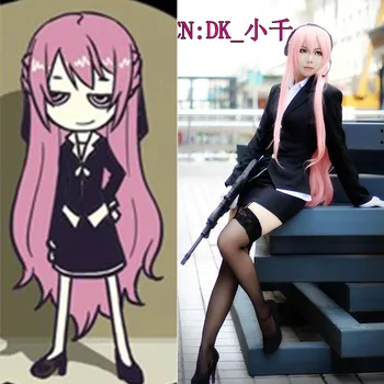 New VOCALOID Cosplay Costume LUKA Secret Police Cos Uniform Women Sexy Black Party Suit for Halloween
New VOCALOID Cosplay Costume LUKA Secret Police Cos Uniform Women Sexy Black Party Suit for Halloween