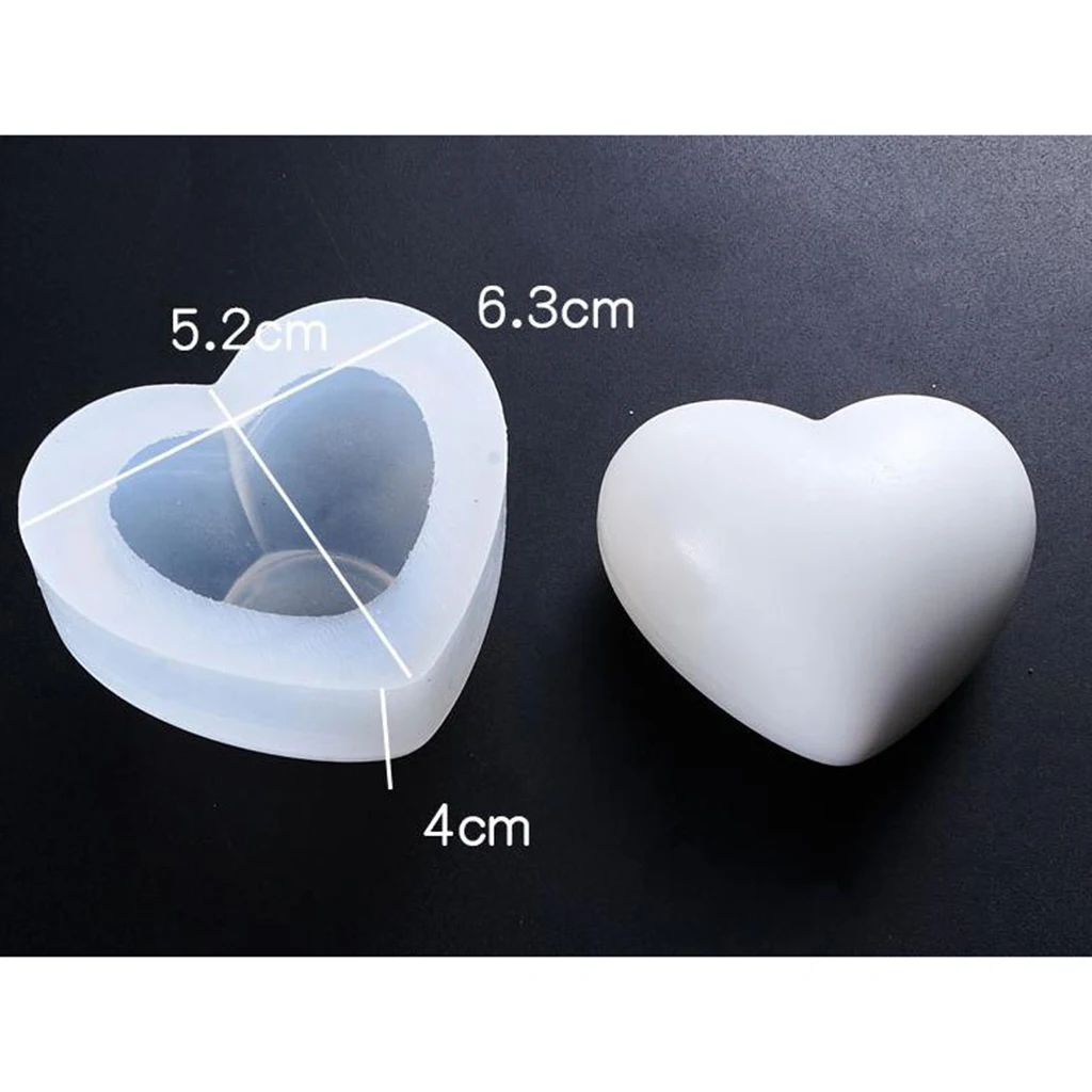 Heart/Rabbit/Wolf Head/Lion DIY Silicone Mold Resin Casting Craft Mould Tool Heart/Rabbit/Wolf Head/Lion DIY Silicone Mold Resin Casting Craft Mould Tool