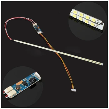 Backlight 355mm LED Backlight Strip Kit For Update CCFL LCD Screen To Monitor Adjustable Brightness LED strip Driver board
Backlight 355mm LED Backlight Strip Kit For Update CCFL LCD Screen To Monitor Adjustable Brightness LED strip Driver board