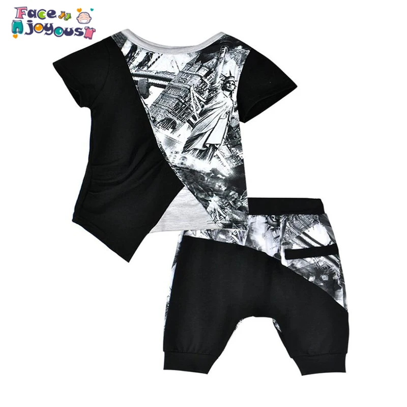 Summer Little Girls Suits Kids Clothes T Shirt Baby Tops + Shorts Boy Set Children Clothing Sets Boys Clothes Toddler Tracksuit 
Summer Little Girls Suits Kids Clothes T Shirt Baby Tops + Shorts Boy Set Children Clothing Sets Boys Clothes Toddler Tracksuit