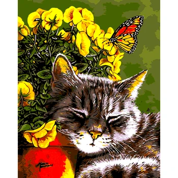 Diamond Embroidery Animal Cat DIY Full Round Diamond Painting Cross Stitch Diamond Mosaic Bead Picture Decor Gift 
Diamond Embroidery Animal Cat DIY Full Round Diamond Painting Cross Stitch Diamond Mosaic Bead Picture Decor Gift